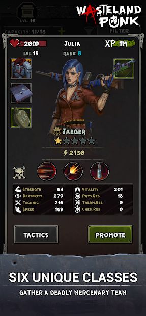 Wasteland Punk: Survival RPG
