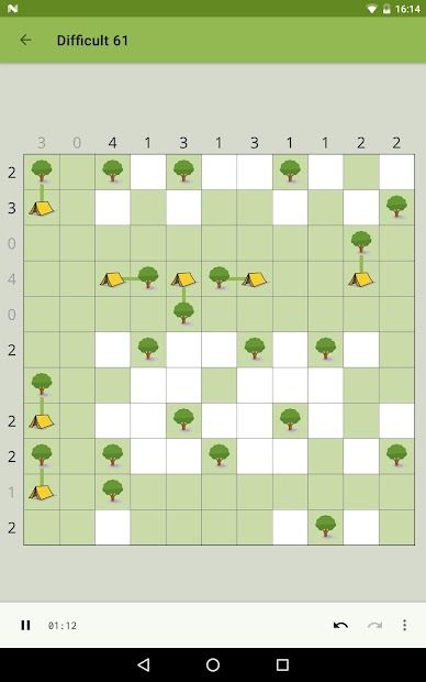 Trees and Tents Puzzle