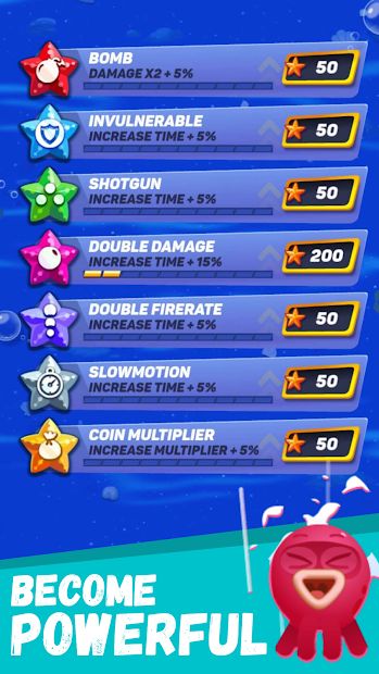 Sea Bubble War - Crabs VS Octopus