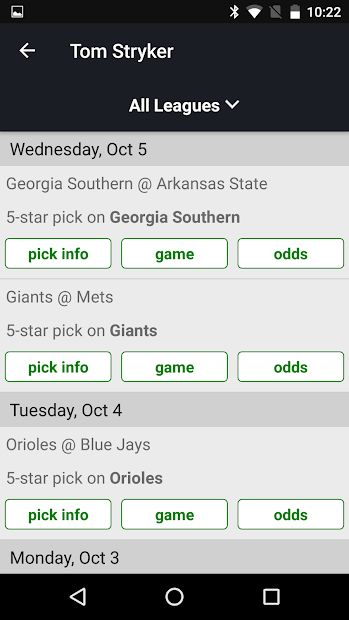 Live Scores & Odds