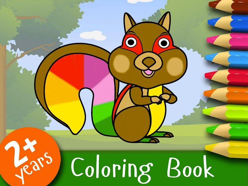 Forest - Kids Coloring Puzzles