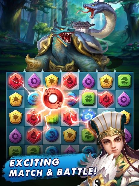 Three Kingdoms & Puzzles: Matc