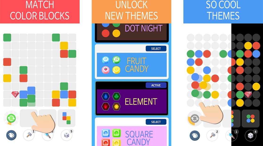 Mapdoku : Match Color Blocks