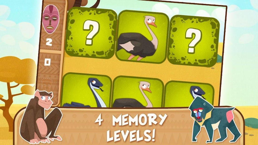 Africa Animals Games for Kids
