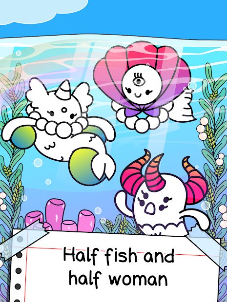 Mermaid Evolution: Merge Game