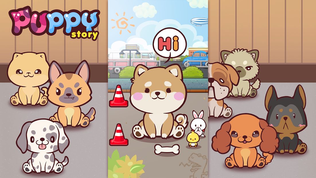 Puppy Story : Doggy Dress Up Game