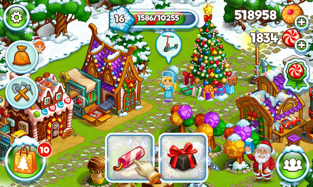 Farm Snow - Santa family story