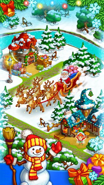 Farm Snow - Santa family story