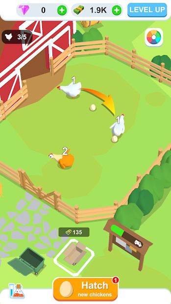 Idle Lay Egg