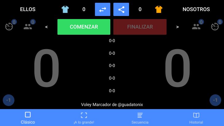 Voley Marcador