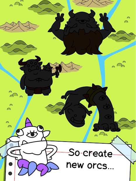 Orc Evolution: Create Monsters