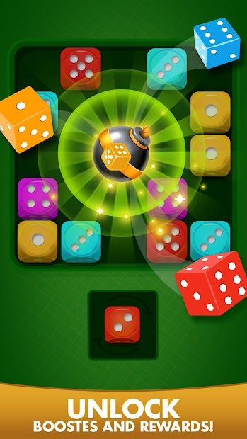 Dice Merge Puzzle Board Game