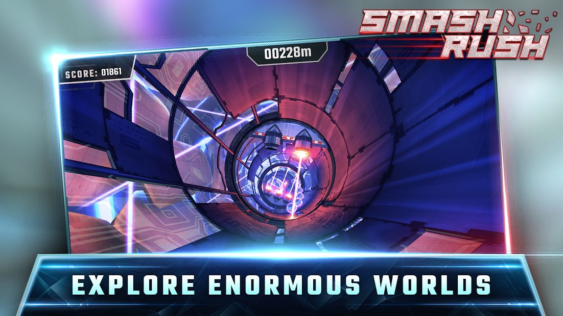 Spriral Stack: Smash Rush hit