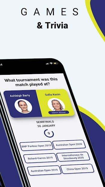 TennisONE – Tennis Live Scores