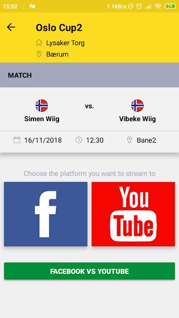 SportCam - Live Stream Your Match with Scoreboard