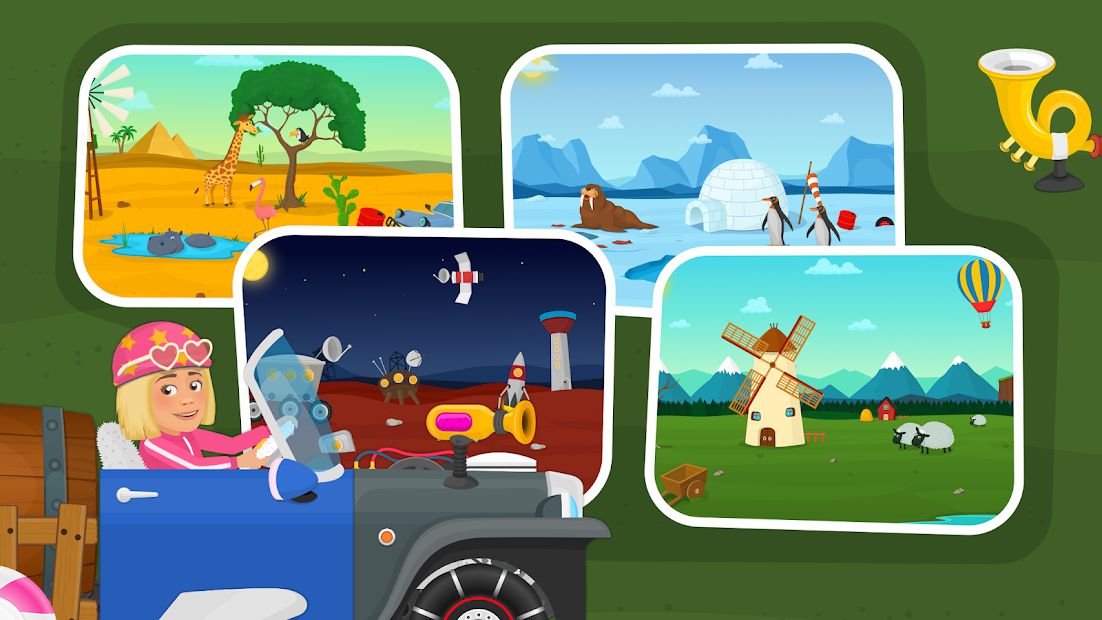 Racing car games for kids 2-5