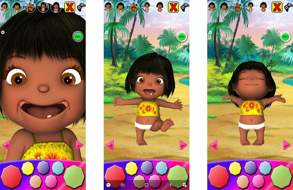 Talking Emily Baby Girl Games