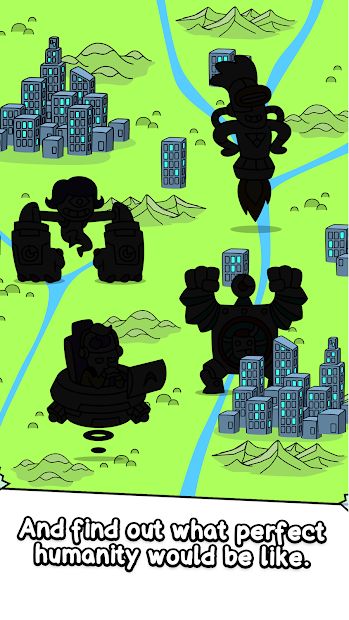 Human Evolution: Merge Game