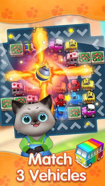 Cats Dreamland: Match 3 Puzzle