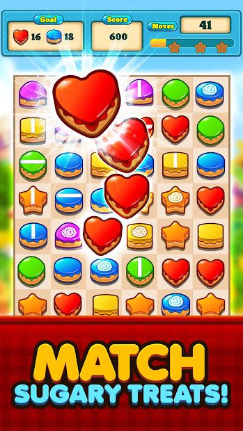 Cupcake Match 3 Games No Wifi