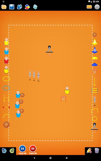 Coach Tactic Board: Basketball
