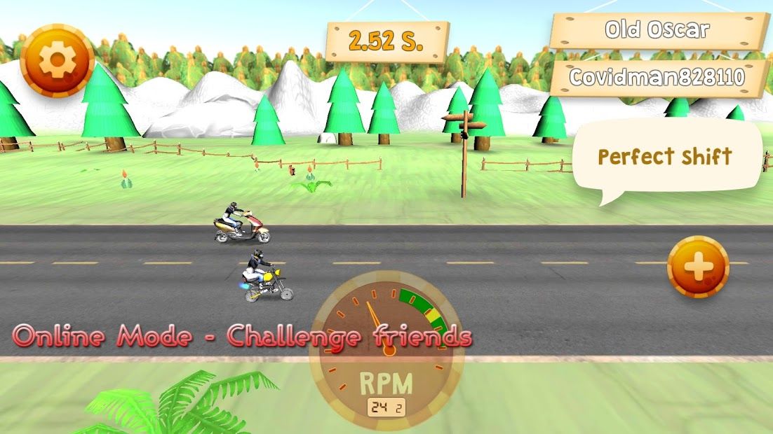 Motorcycle drag racing edition