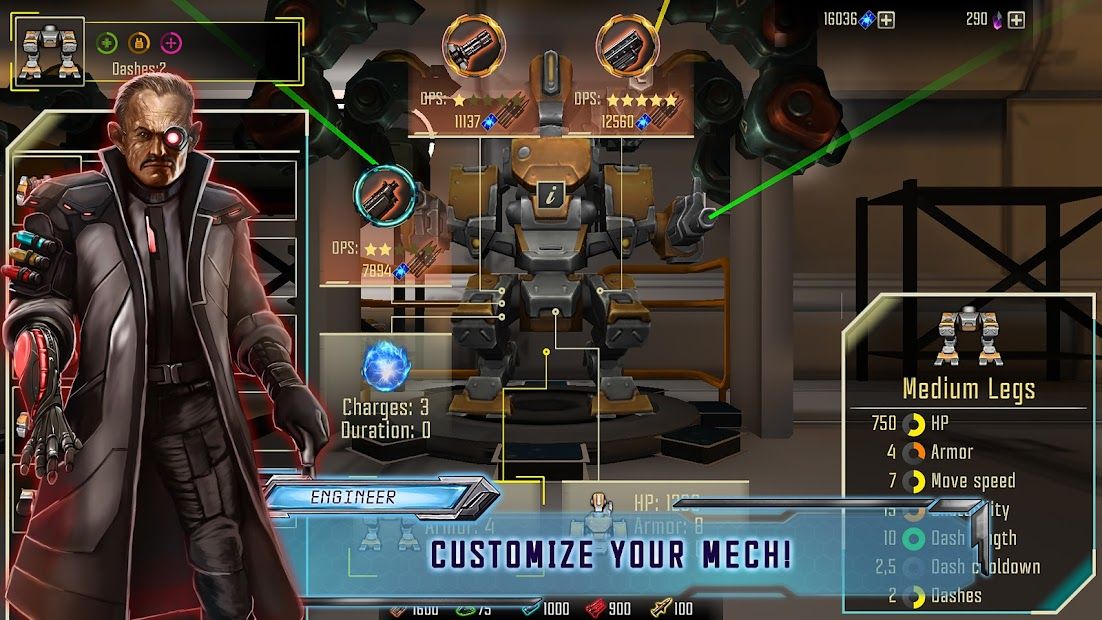 Robot Warrior Top-down shooter