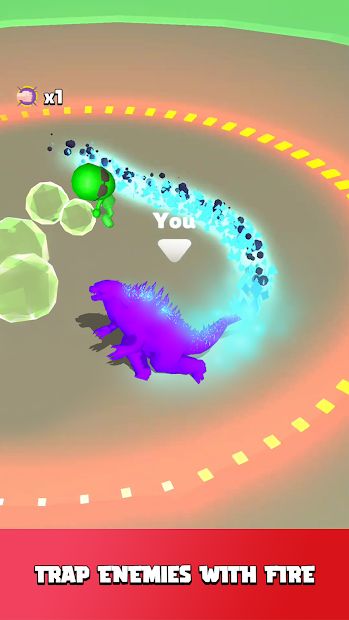 Rainbow Run - Blue Monster