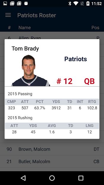 Football News - Patriots