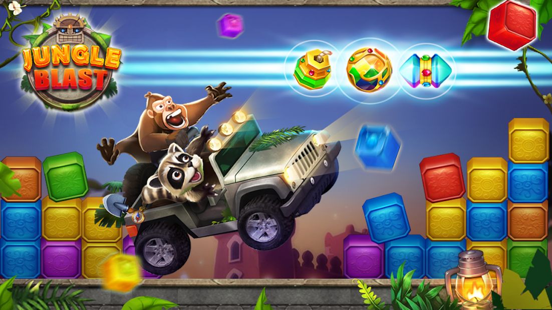 Jungle Blast - Jewels Crush