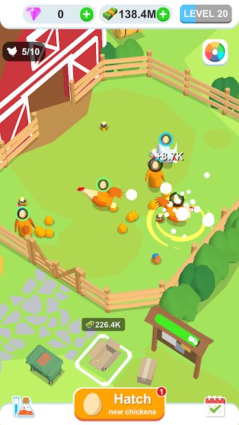 Idle Lay Egg