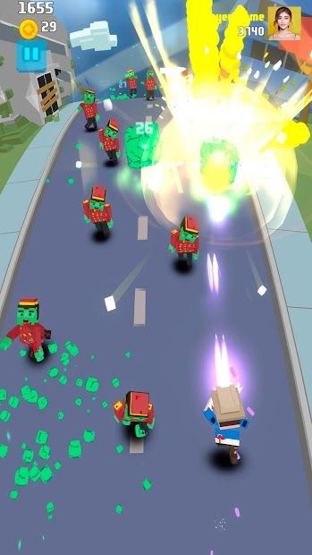 Zombie Run And Gun