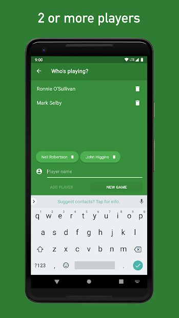 Snooker: Scoreboard