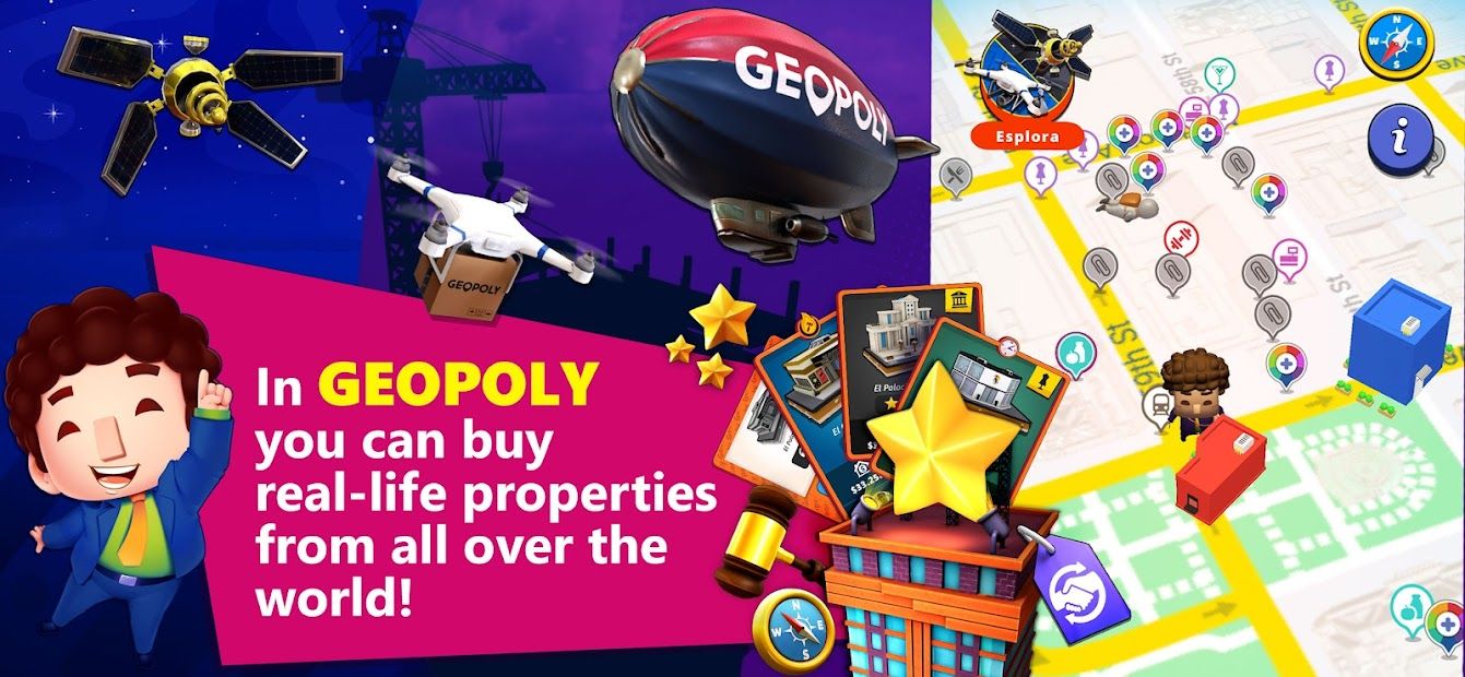 GEOPOLY Geolocation TycoonGame