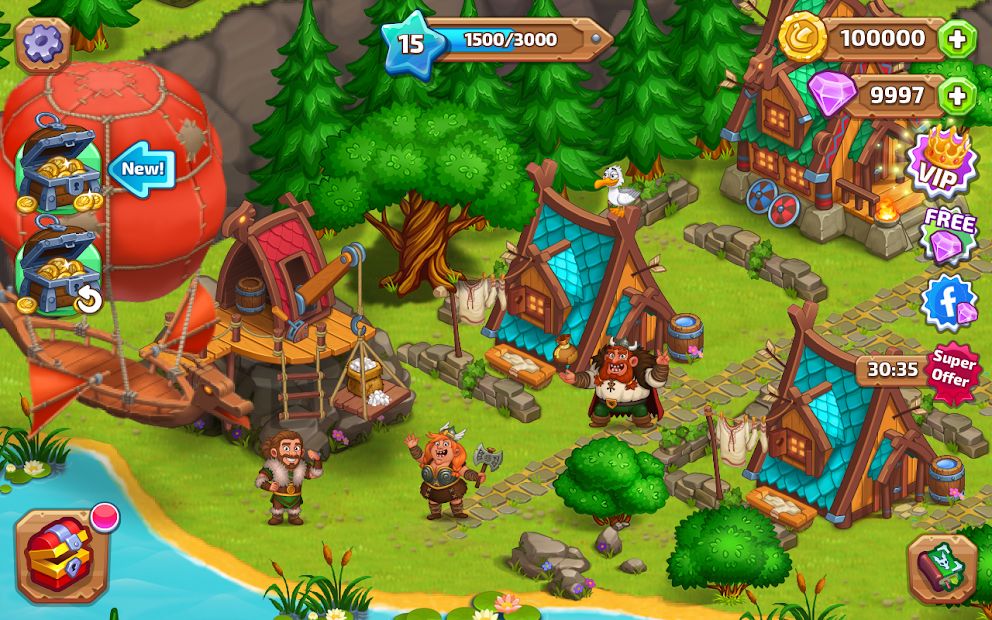 Vikings and Dragon Island Farm