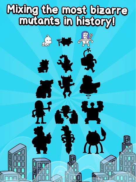Human Evolution: Merge Game