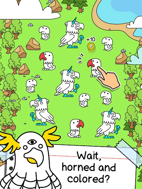 Eagle Evolution: Merge Animals