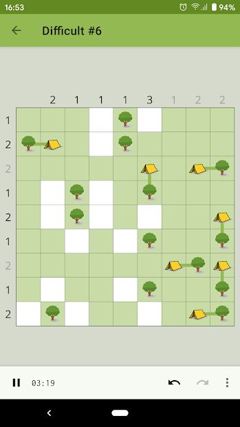 Trees and Tents Puzzle