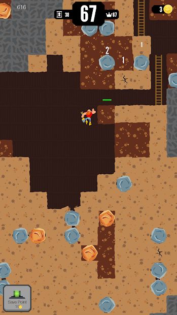 Gold Digger FRVR - Mine Puzzle