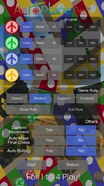 Modern Ludo - Aeroplane Chess