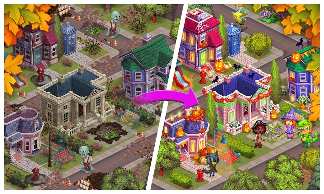 Halloween Farm: Monster Family