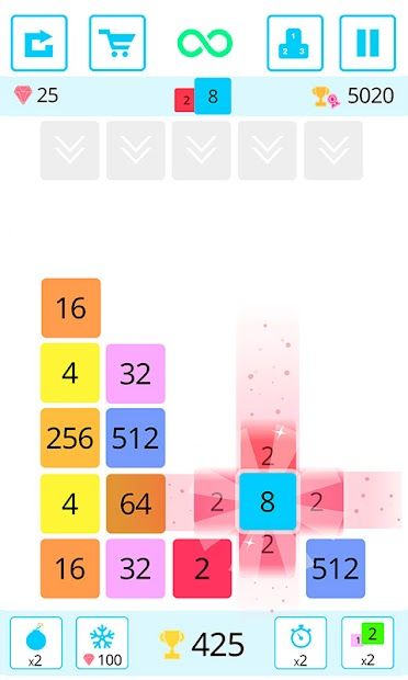 Drop n Merge Blocks