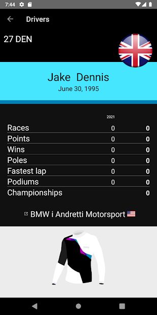 E Racing Calendar 2021