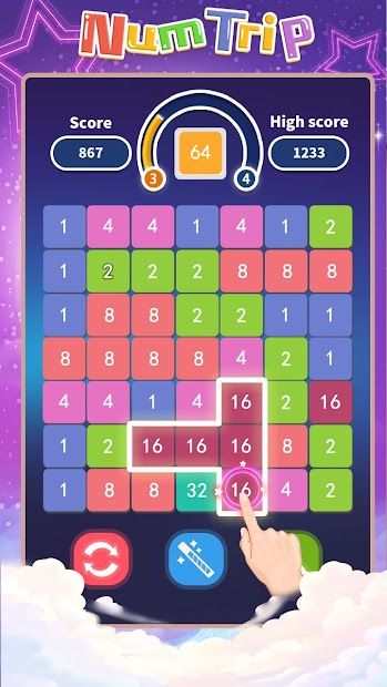 NumTrip:Merge Numbers & Block