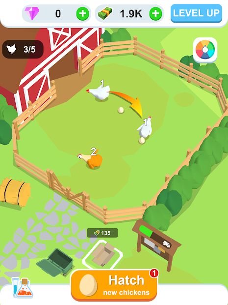 Idle Lay Egg