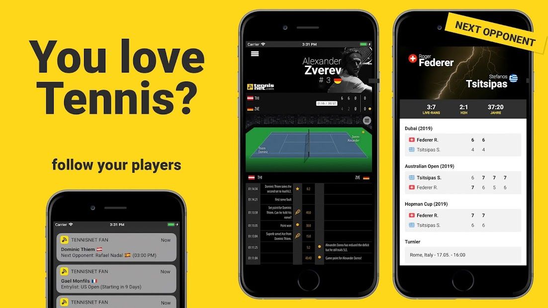 Tennis Fan - ATP / WTA