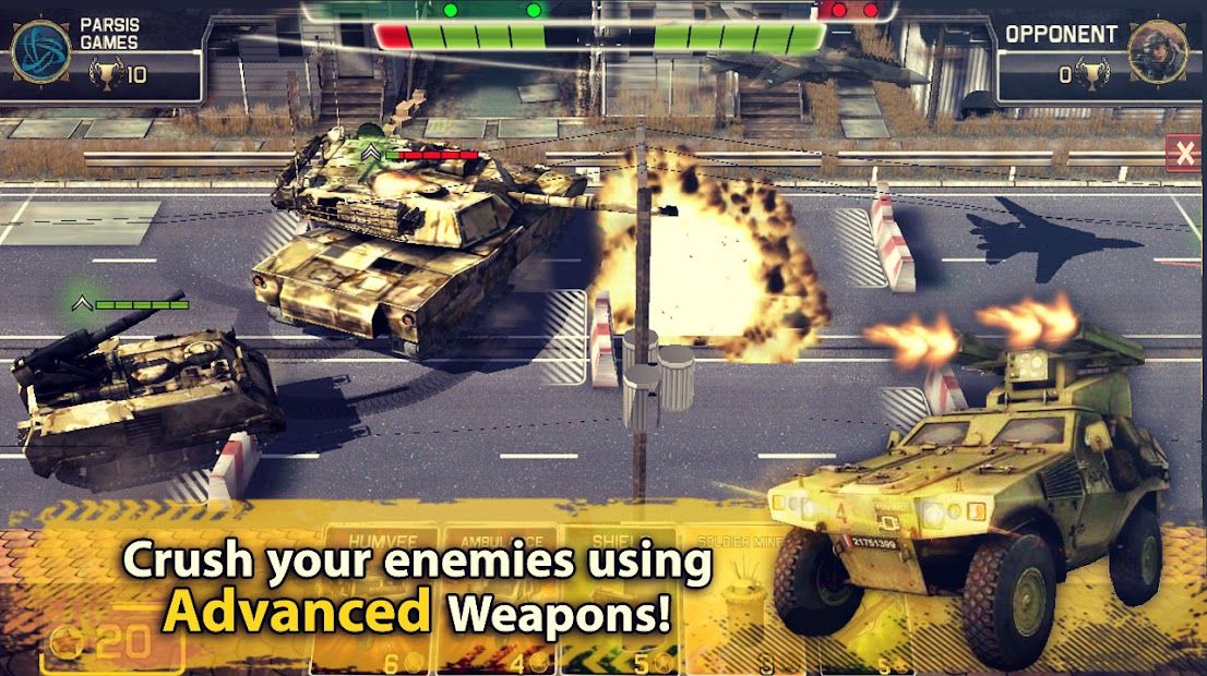 Frontline Battles: Modern Army