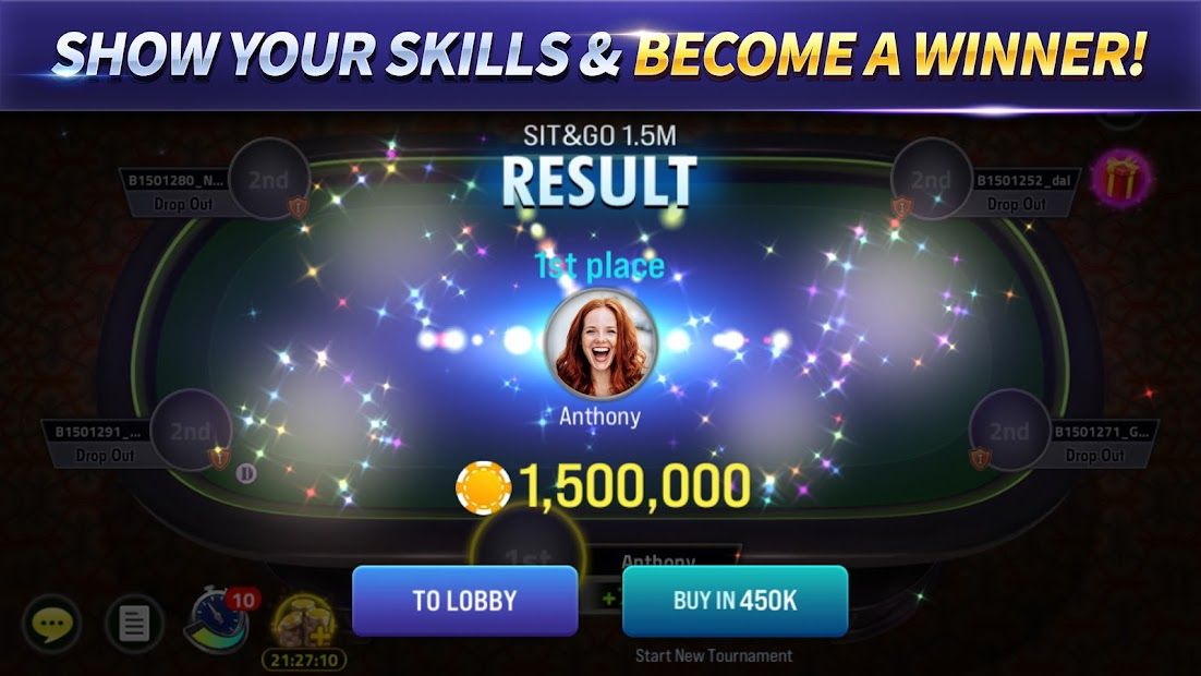 Poker Texas Holdem Face Online