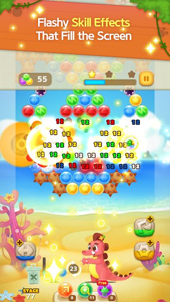 Bubble Shooter: Dino Friends