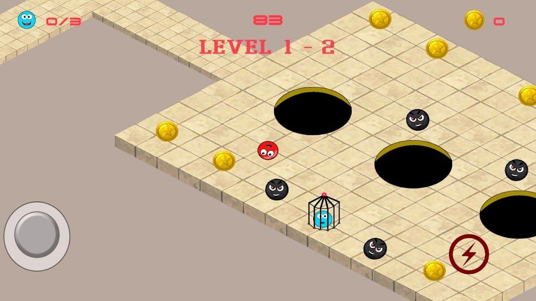 Madness Ball: Blue and Red Balls